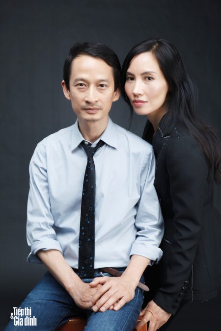 Trần Anh Hùng và vợ Trần Nữ Yên Khê