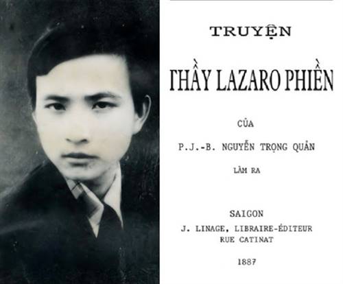 Tiểu thuyết Thầy Lazaro Phiền của Nguyễn Trọng Quản.