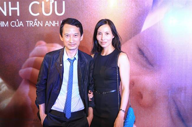 Đạo diễn Trần Anh Hùng và vợ - diễn viên Trần Nữ Yên Khê 