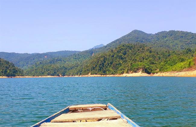 Rừng phòng hộ Sông Tranh thuộc xã Trà Bui, huyện Bắc Trà My (Quảng Nam) nằm cạnh lòng hồ thủy điện, rộng gần 13.000 ha, trong đó hơn 9.000 ha rừng tự nhiên. 