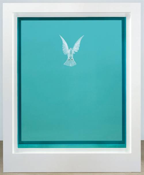 Tác phẩm The Incomplete Truth của nghệ sĩ Damien Hirst thuộc bộ sưu tập nghệ thuật của danh ca George Michael.