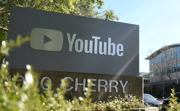 Trụ sở YouTube ở San Bruno, California - Ảnh: AFP