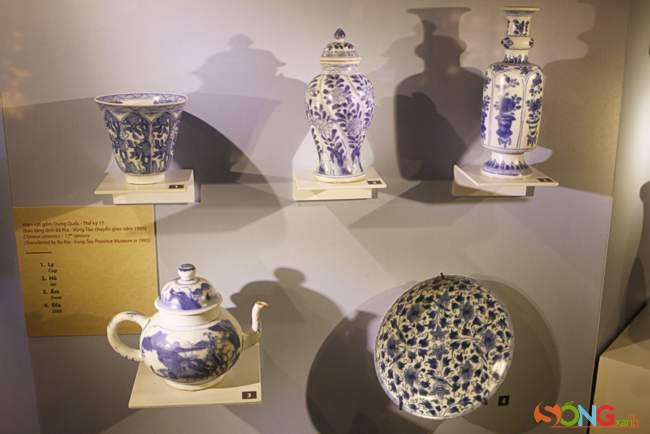 Hiện vật gốm Trung Quốc thế kỷ 17, Bảo tàng Bà Rịa Vũng Tàu chuyển giao năm 1995.