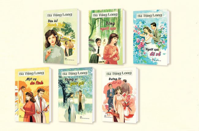 Một số tác phẩm của Bà Tùng Long mới được NXB Trẻ phát hành. 