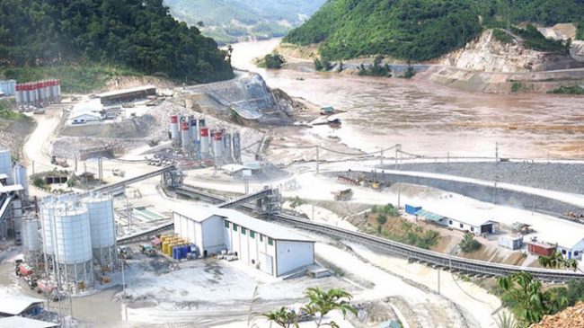Việc xây dựng đập thủy điện Xayaburi được cho là chưa tính toán kỹ hết tác động tiêu cực Ảnh EBSE