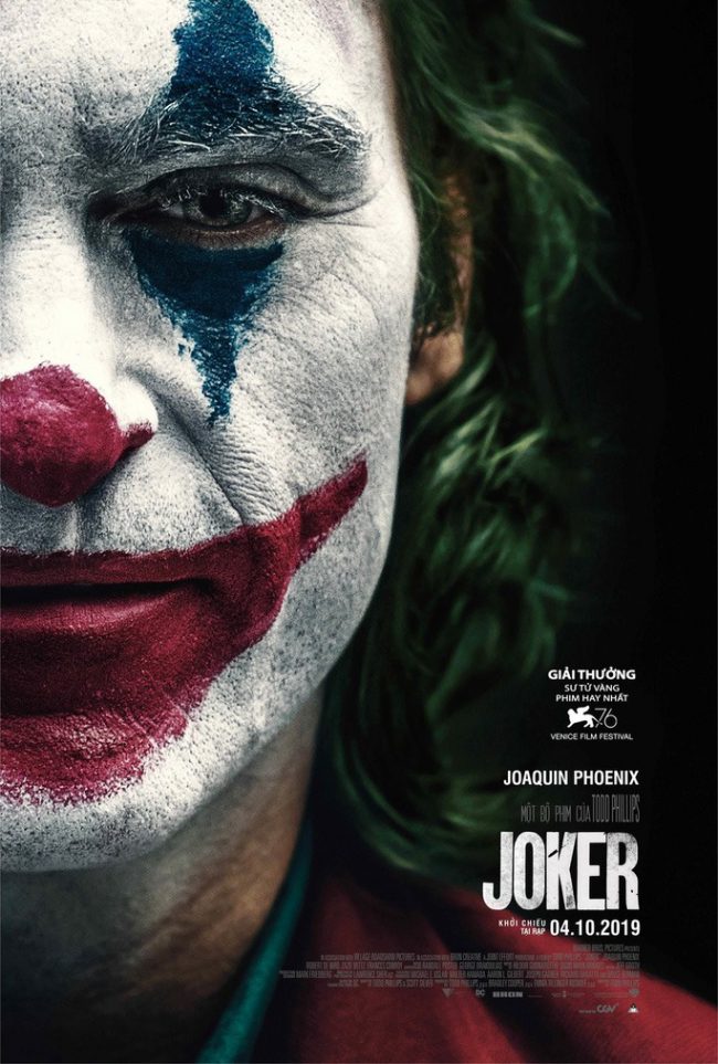 Poster phim Joker.
