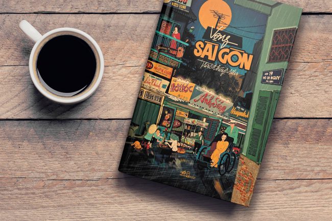 Bìa cuốn sách Vọng Sài Gòn.