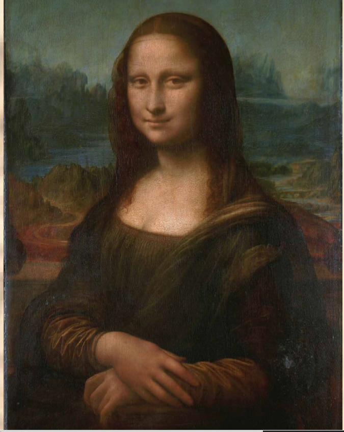 Mona Lisa (La Gioconda hoặc Monna Lisa), 1503 – 1504, Bảo tàng Louvre, Paris