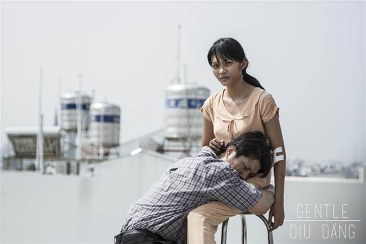 Cảnh trong phim Dịu dàng của Lê Văn Kiệt