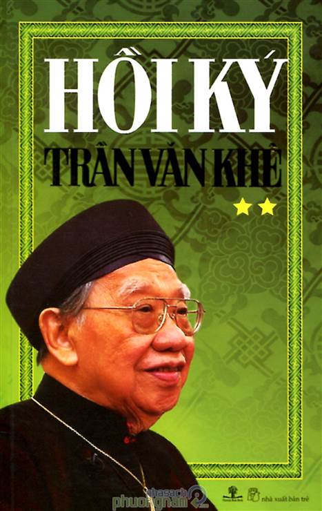 “Hồi ký Trần Văn Khê” gồm 2 tập do Công ty Văn hóa Phương Nam ấn hành