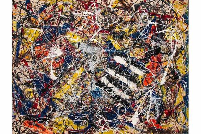 Tranh trừu tượng Number 17A của họa sĩ Mỹ Jackson Pollock được tỷ phú Kenneth C. Griffin mua cùng thời điểm Interchange với giá 200 triệu USD và cũng được trưng bày tại Viện Nghệ thuật Chicago.