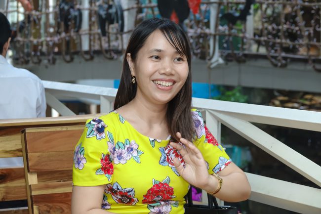 Trang hồn nhiên chân thành và ấm áp