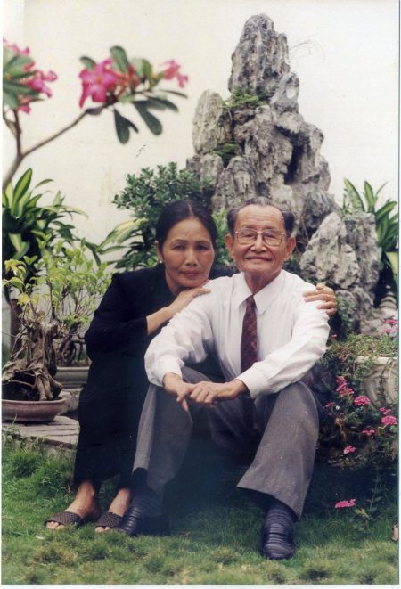 Ý Nhi và cha mình - Hoàng Châu Ký. Ảnh: Nhân vật cung cấp