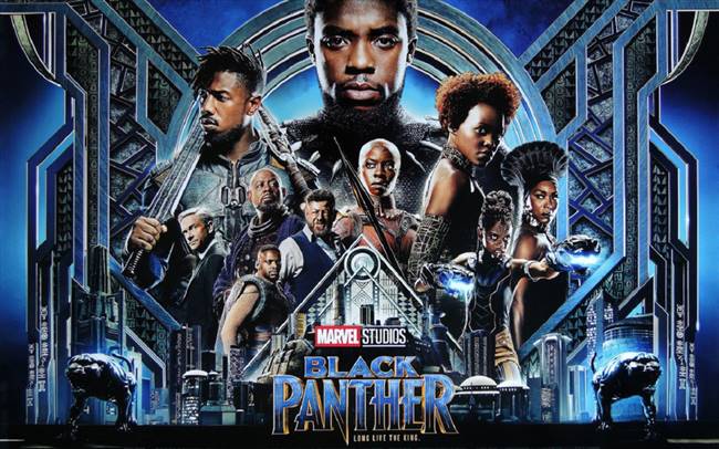 Áp phích phim Black Panther.