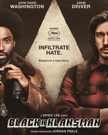 Áp phích phim BlacKkKlansman.