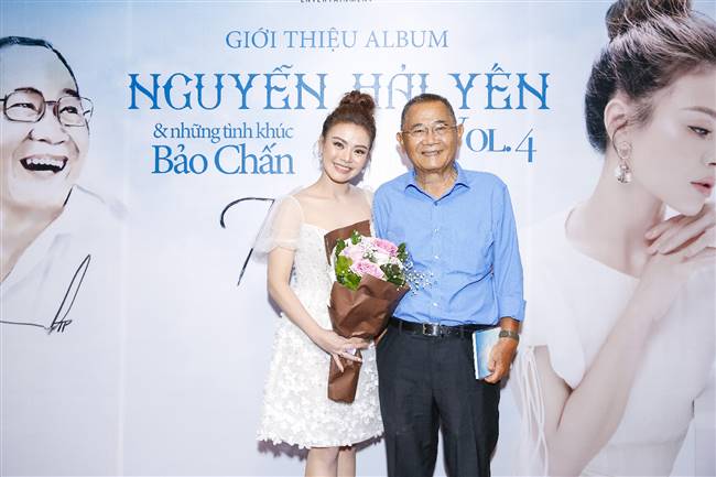 Hải Yến và nhạc sĩ Bảo Chấn