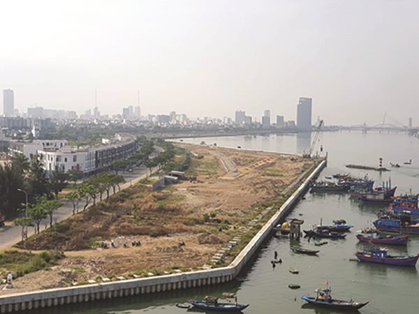 Dự án lấn sông Marina Complex.