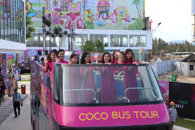 Coco Bus Tour tại Đà Nẵng. Ảnh: Nguyễn Tú