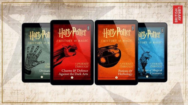 Bốn ebooks về thế giới phép thuật sẽ phát hành trong thời gian tới. Ảnh: Pottermore