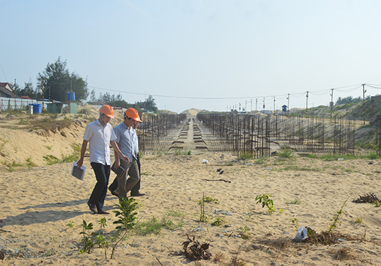 Điện Bàn đang nỗ lực đẩy mạnh hoàn chỉnh hạ tầng đô thị. Ảnh: Q.T