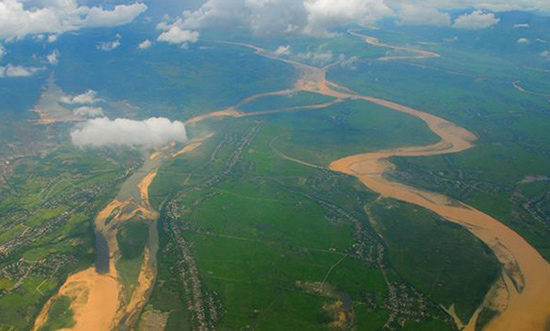 Làng Văn Ly nơi địa đầu của Gò Nổi (phía dưới ngã ba sông Thu Bồn).