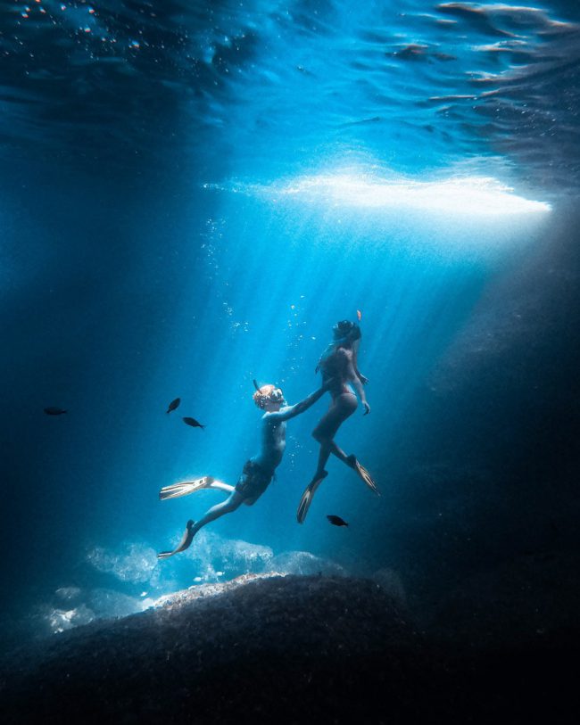 "Những khoảnh khắc kỳ diệu" ở biển Menorca, Tây Ban Nha - Ảnh: Agora/Jam Press