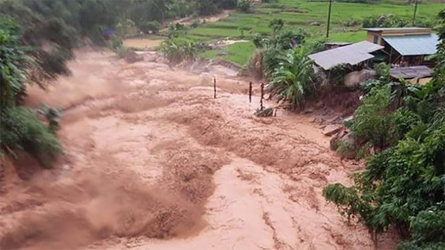 Cảnh báo nguy cơ lũ quét sạt lở đất và ngập úng cục bộ tại tỉnh Quảng Nam, Quảng Ngãi và Bình Định