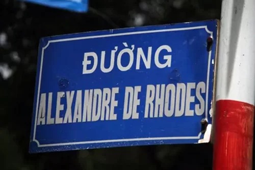Đường Alexandre de Rhodes ở quận 1, TP HCM. Ảnh: Mạnh Tùng