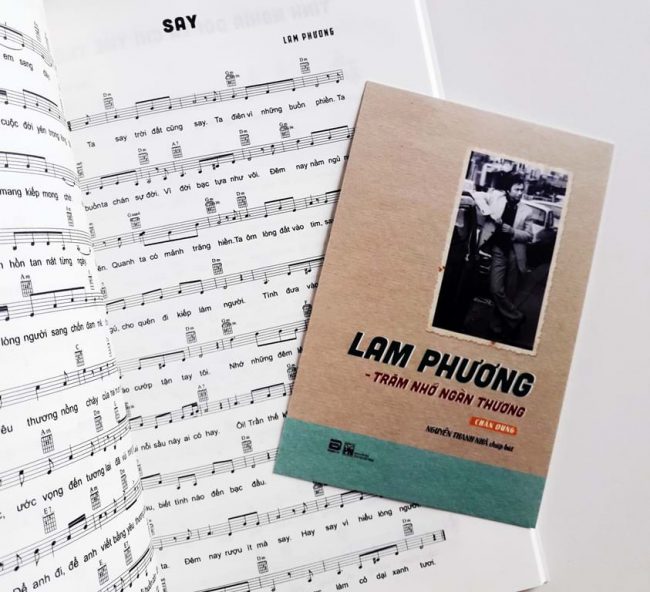 Bìa cuốn "Lam Phương – Trăm nhớ ngàn thương". Sách do Phanbook và NXB Phụ nữ thực hiện, giá bìa: 198.000 đồng.