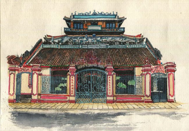 Đình Minh Hương Gia Thạnh ở quận 5 là ngôi đình của cộng đồng người Hoa đầu tiên đến Chợ Lớn lập ra làng Minh Hương, tiền thân của vùng Chợ Lớn ngày nay.